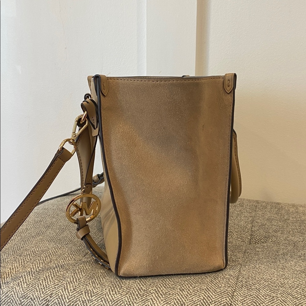 MICHAEL KORS small leather satchel with crossbody strap - Picture 10 of 12